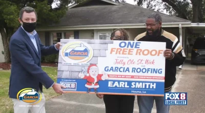 Santa Did My Roof 2020